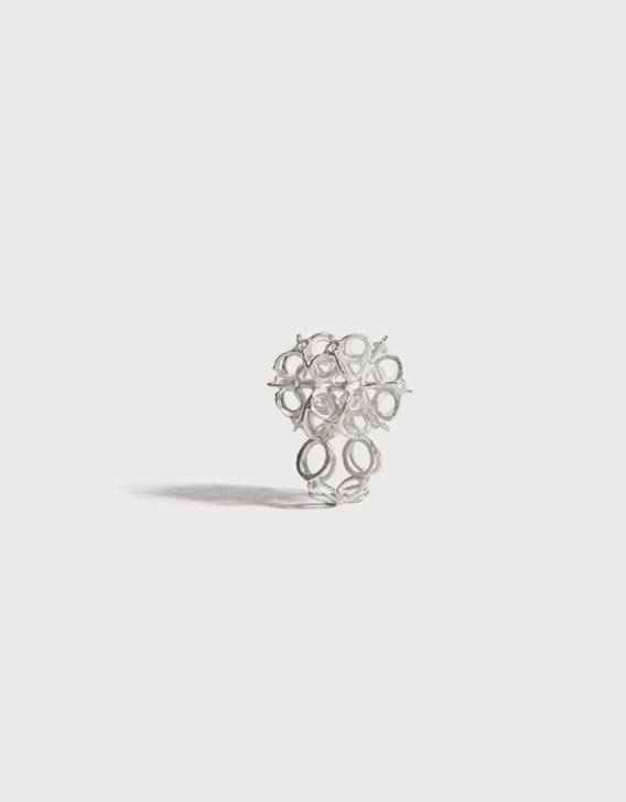 INTERSECTIONS#1 - RING 20, silver - Nikolay Sardamov